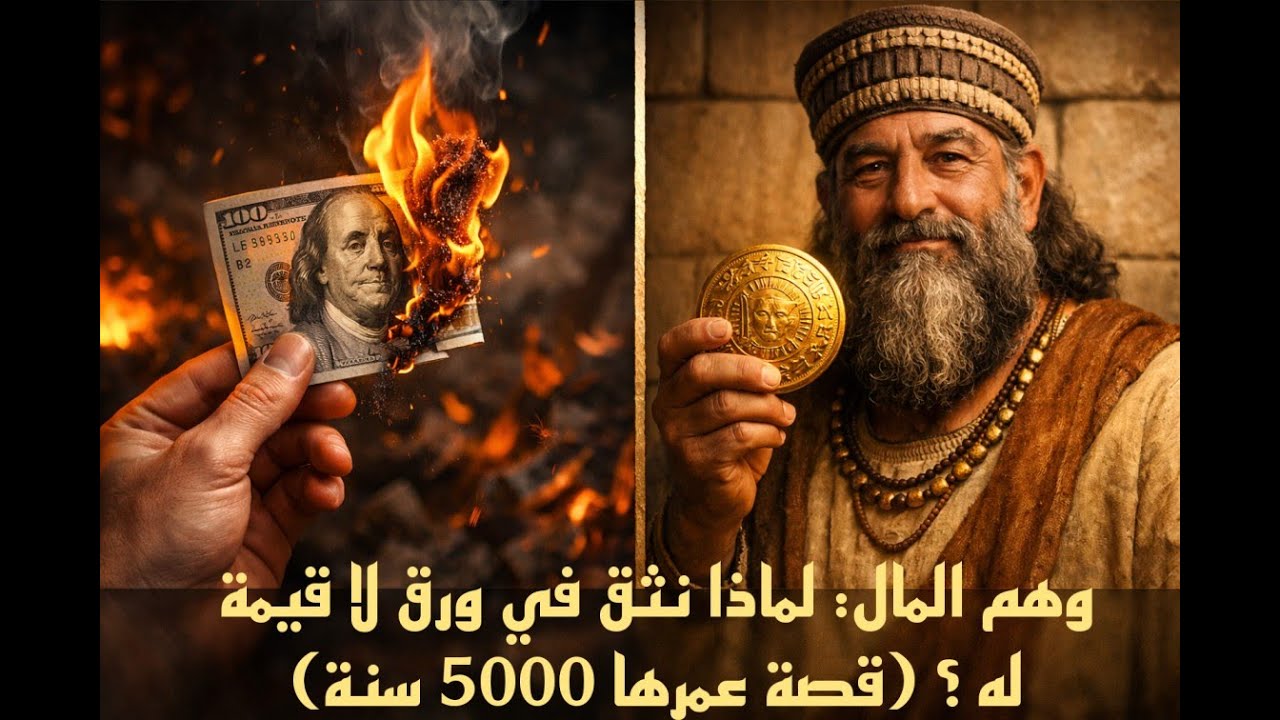 الخدعة الكبرى كيف تحولنا من الذهب الحقيقي إلى عملات ورقية؟