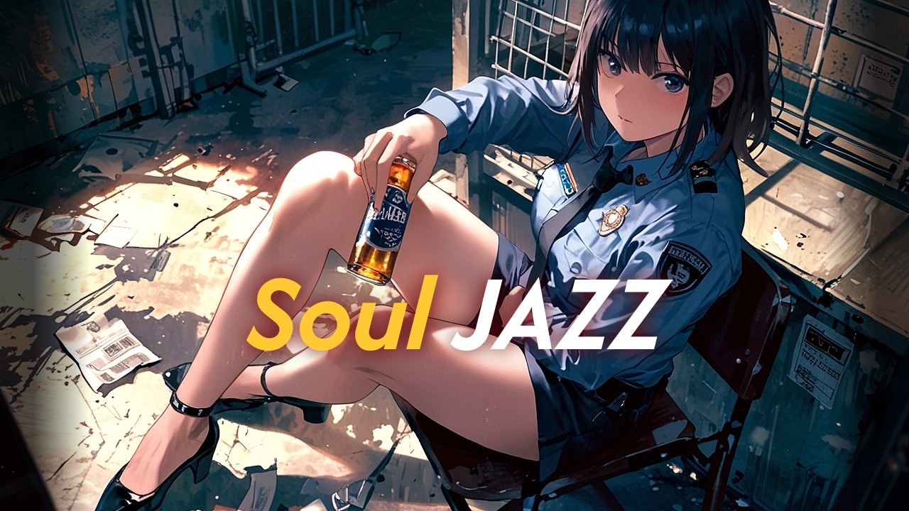 「ねぇ、座っててよ。」錆びた鉄格子と囁きジャズ｜Soul Chill jazz × Late Night Mood