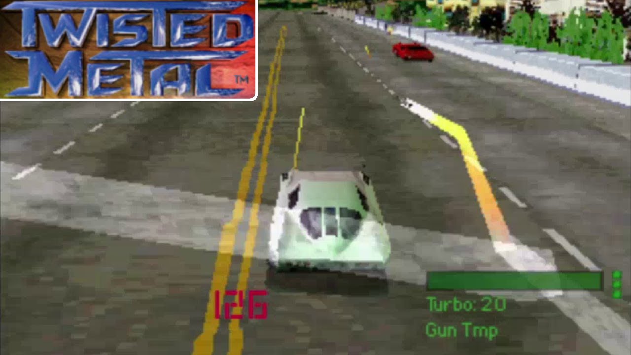 Twisted Metal (PS1) as Spectre (full playthrough w/ commentary)