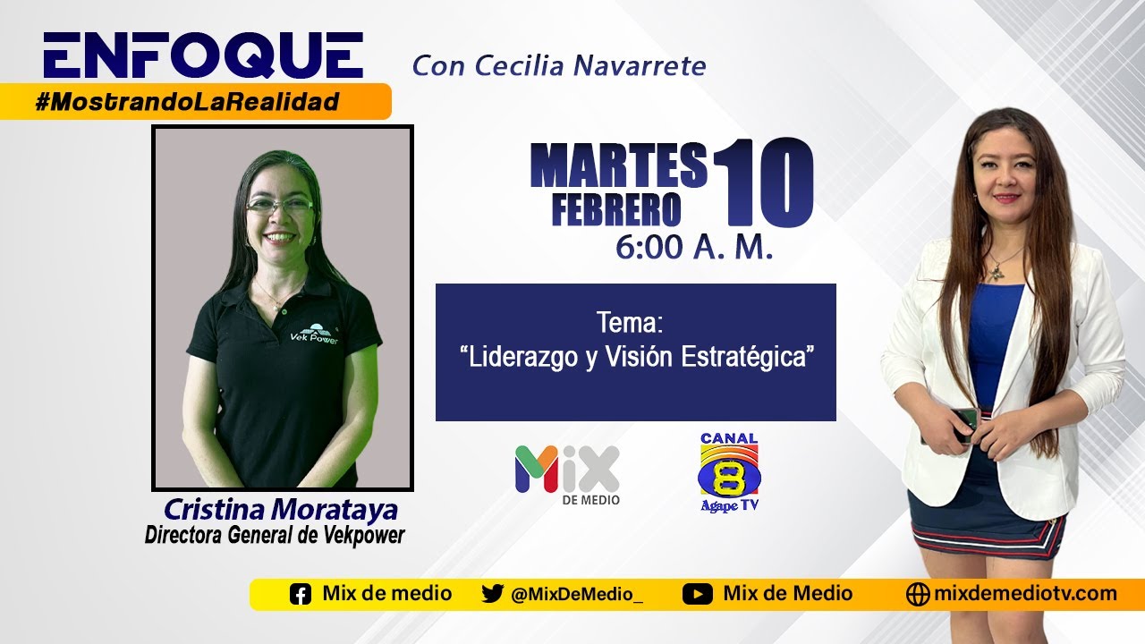 Liderazgo y Visión Estratégica | Enfoque con Cristina Morataya (Vekpower)