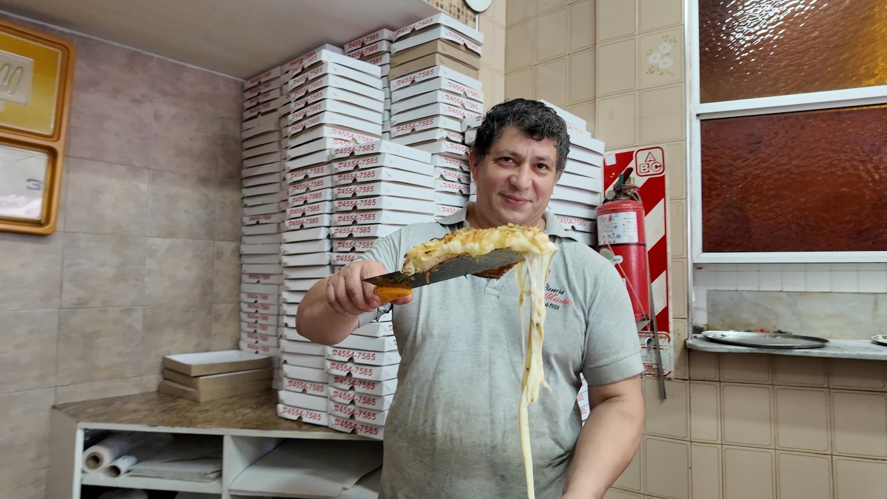 ¿la MEJOR pizza Fugazzetta?  en la Mezzetta