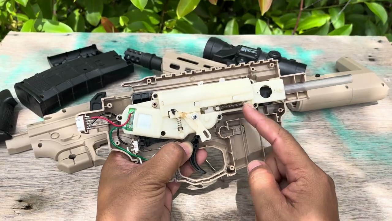 Kerusakan yang sering terjadi pada unit WGB water Gel blaster 