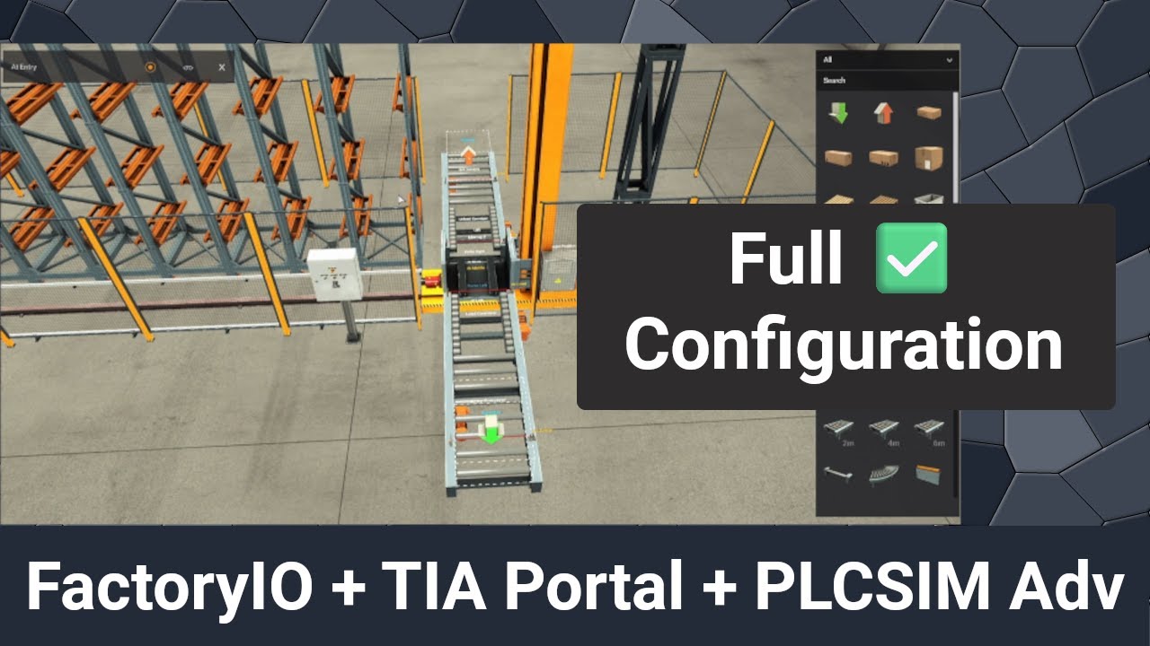 Connect TIA Portal, PLCSIM Advanced & Factory IO &ndash; Full Configuration Guide