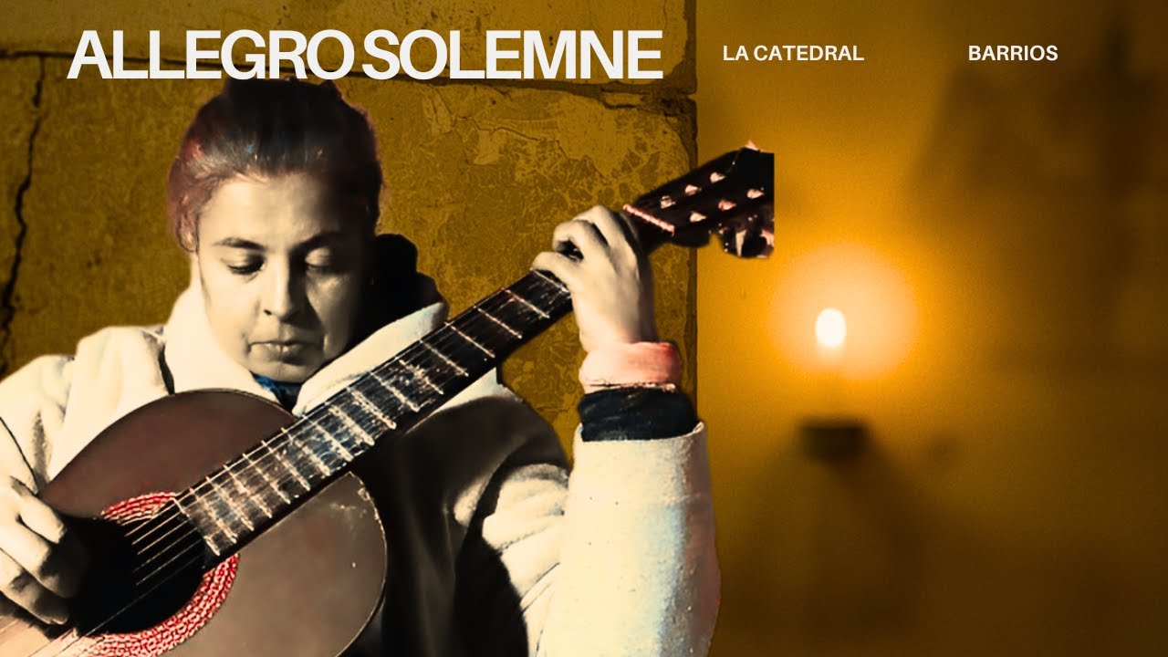Agustín Barrios: La Catedral - III. Allegro Solemne | Teresa Abreu
