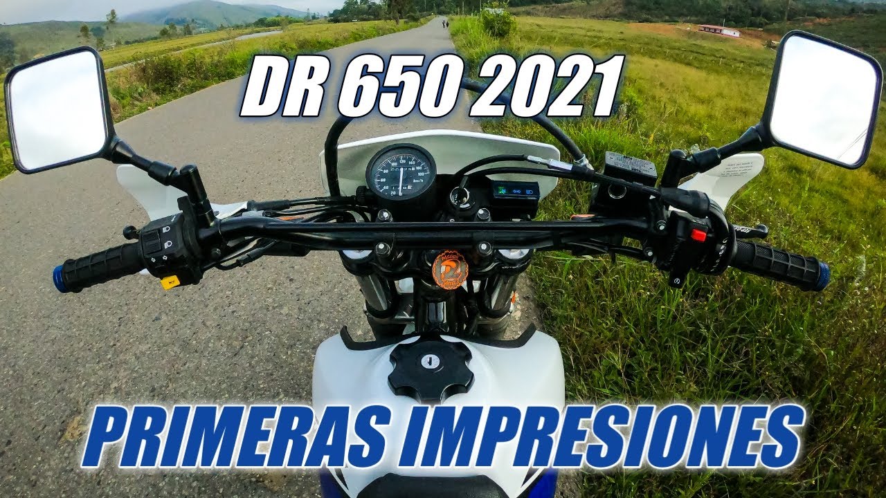 DR 650 2021 PRIMERAS IMPRESIONES