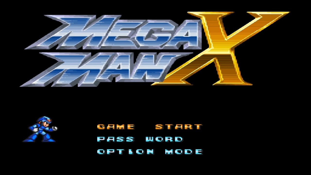 Mega Man X - Title Screen (Legacy Collection)
