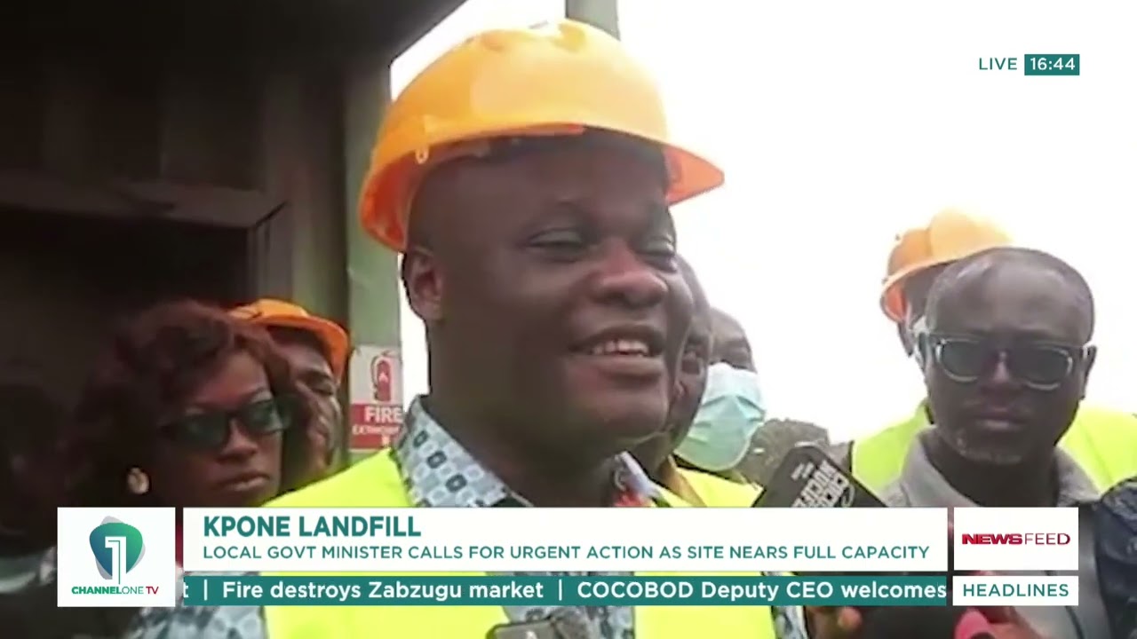 Kpone Landfill Nears Full Capacity: Local Govt Minister Calls for Urgent Action