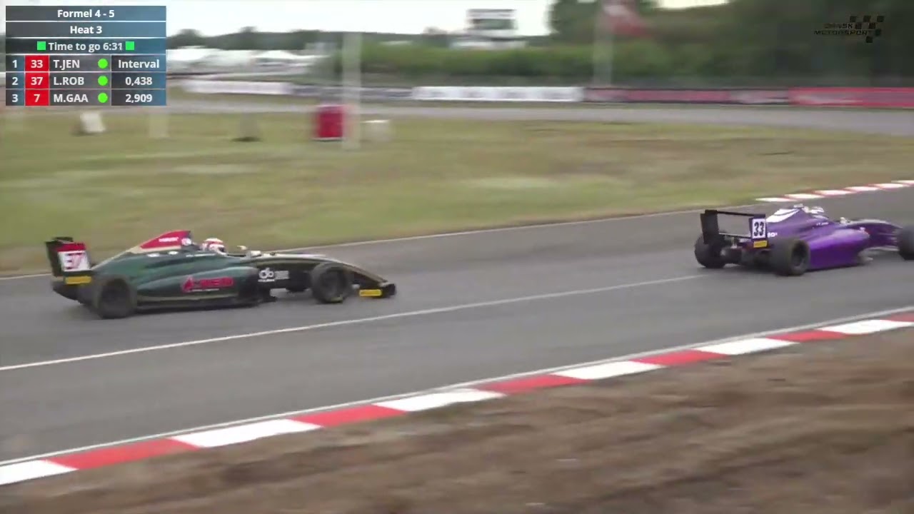 LEO ROBINSON - F4 Danish Championship - Round 5 - Race 3 - Padborg Park