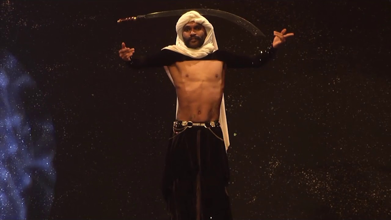 Rashad Danza con Sable Bellydance Qabila 2017