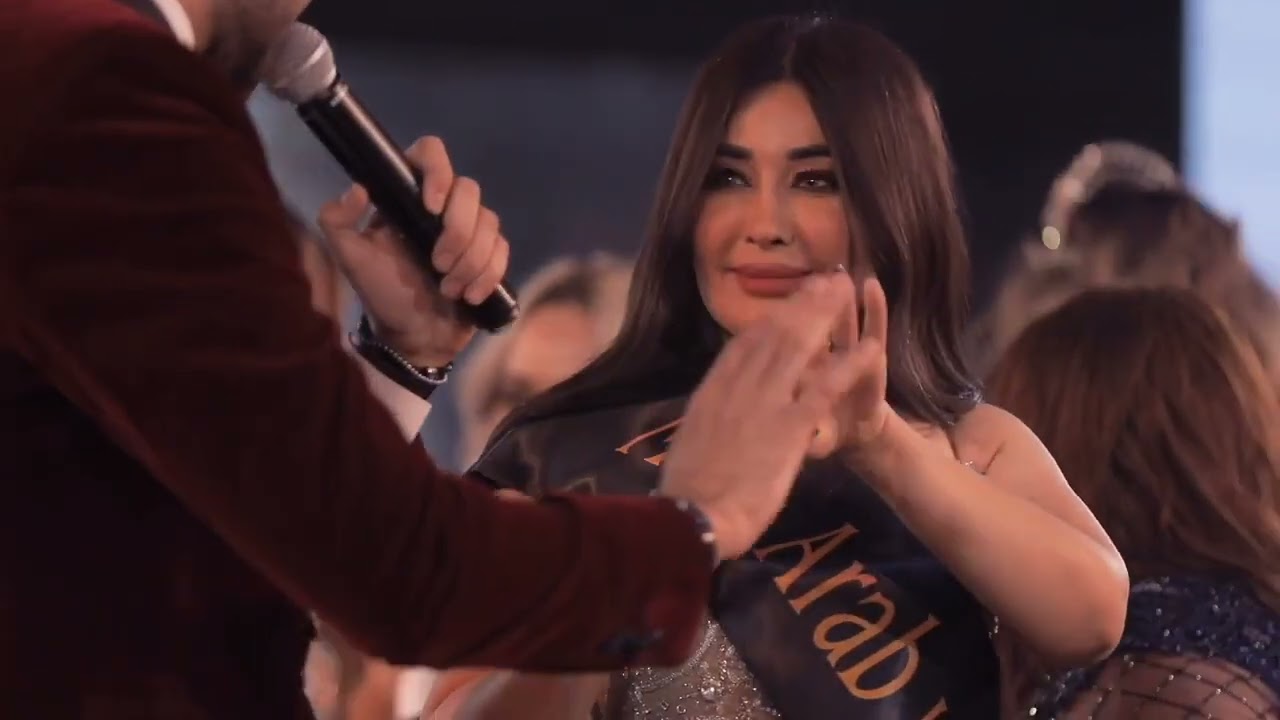 تتويج_المتسابقه_العراقيه_مارينا_العبيدي_من_العراق_ملكه_جمال_العرب_2024