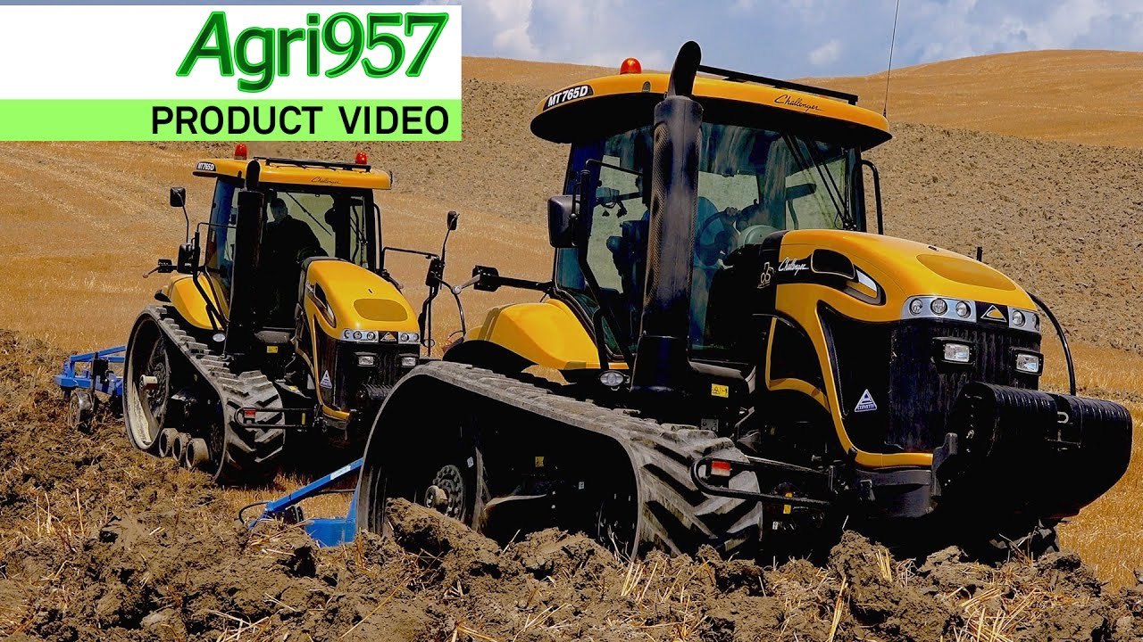 RIPUNTATORI RIGIDI e IDROPNEUMATICI RAPTOR 7 - DI RAIMONDO | 2x Challenger MT765D HILL WORK