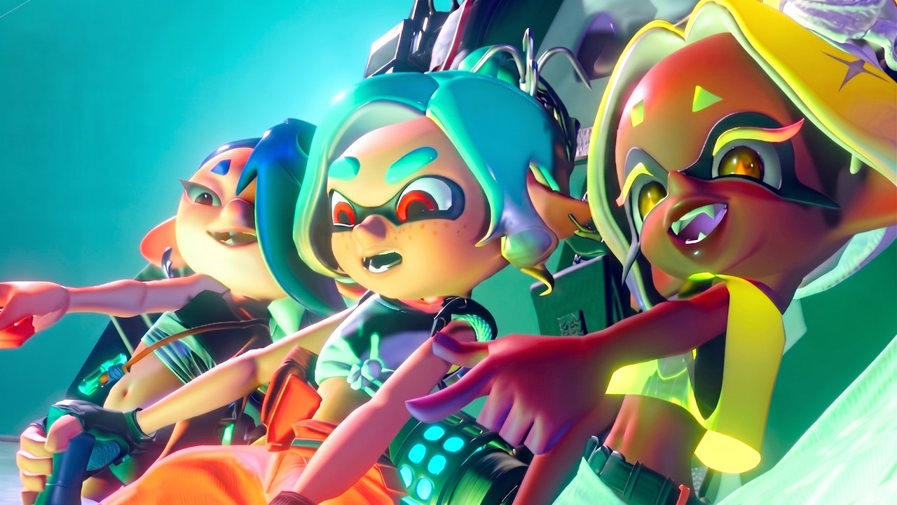 Splatoon Raiders - All Cutscenes Full Movie (4K)