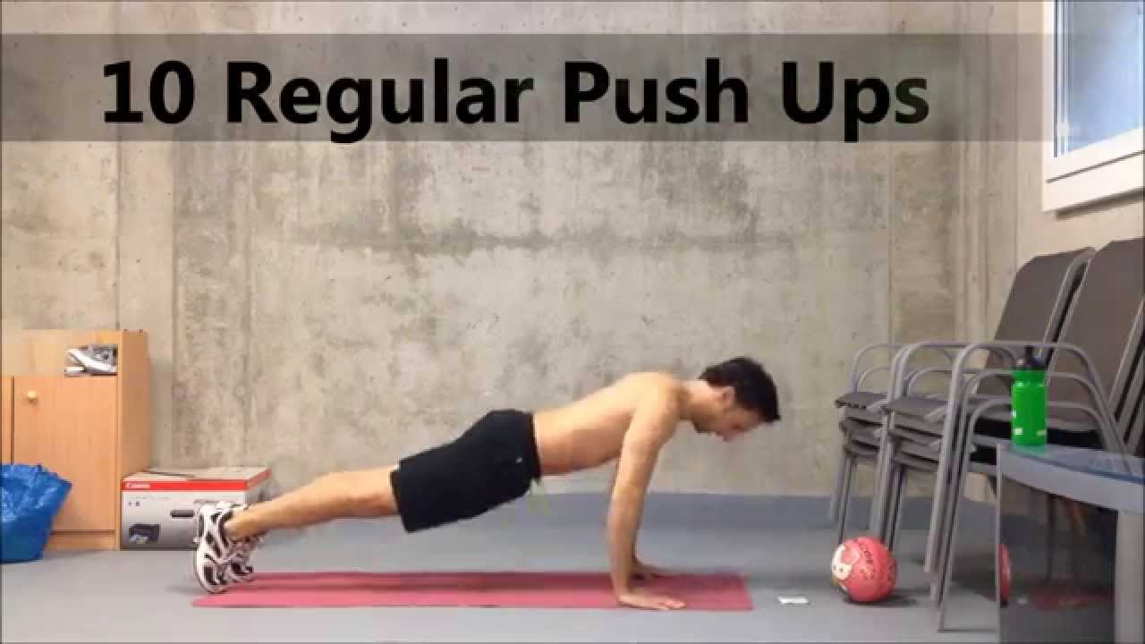 Push Up Countdown Challange - Training Unplugged