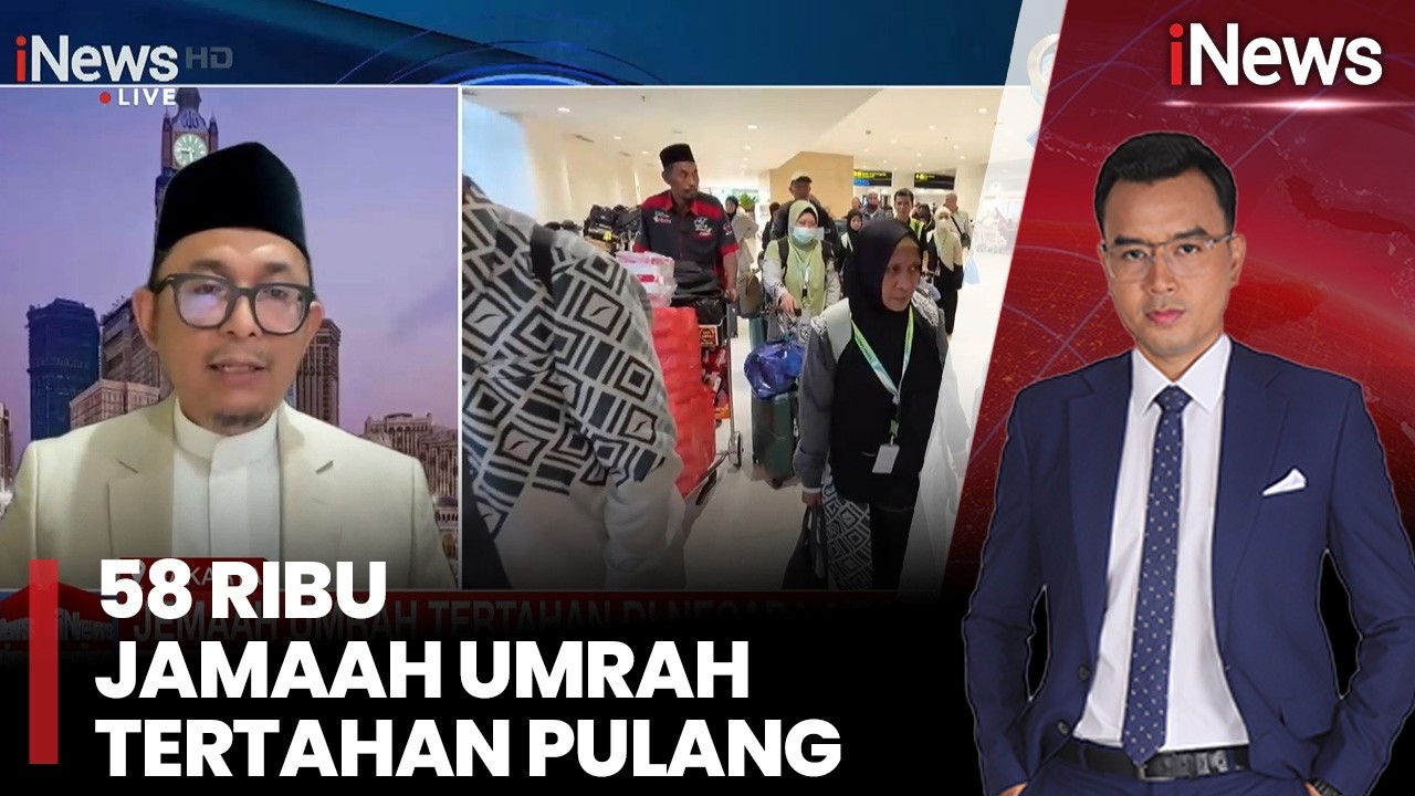 58 Ribu Jamaah Umrah Tertahan Pulang, Travel Pertimbangkan Jalur Darat Ke Sadi |iNews Prime (04/03)