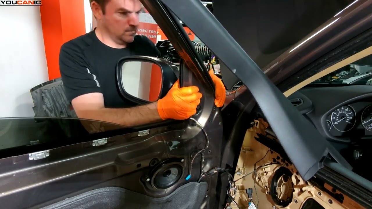 Замена бокового зеркала заднего вида BMW X3 F25 2011-2017 своими руками