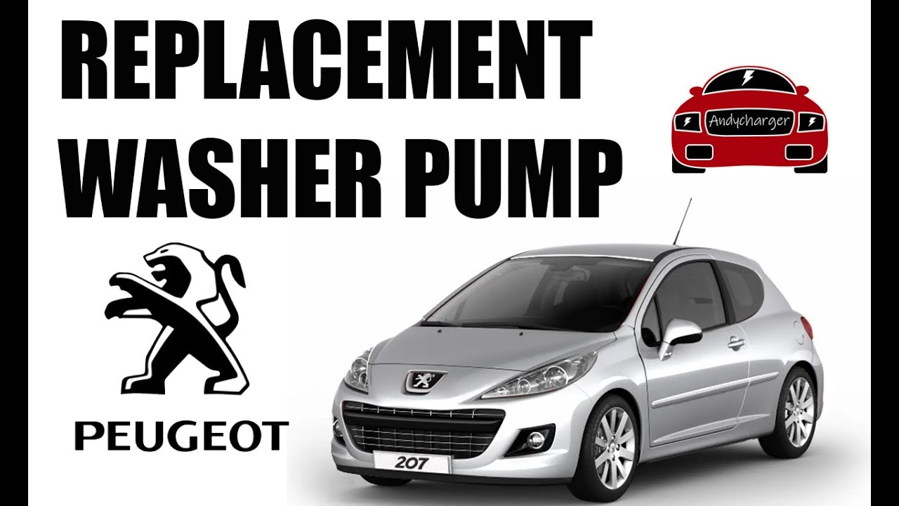 Peugeot 207 Washer Pump Replacement | DIY Car Fix Step-by-Step Guide