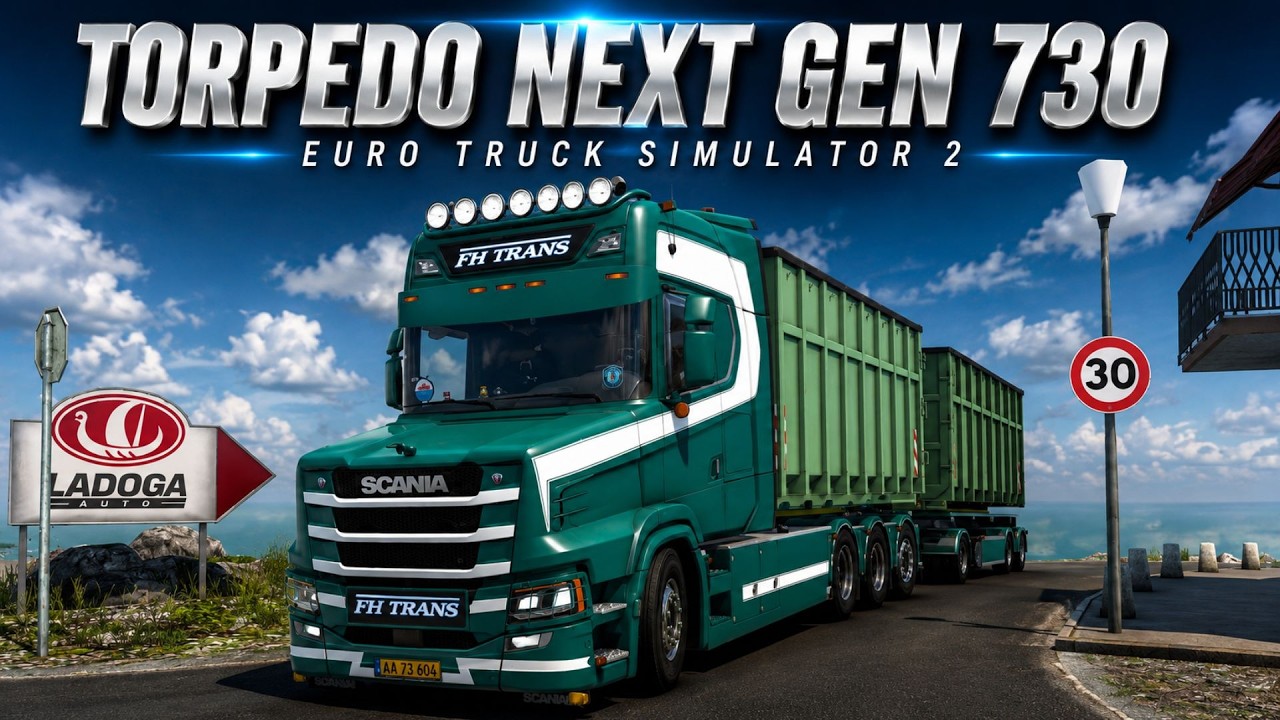 ETS2 1.59 | Realistic Driving | Torpedo NEXT GEN 730 by Jon Ruda | POV 4K | #ets2