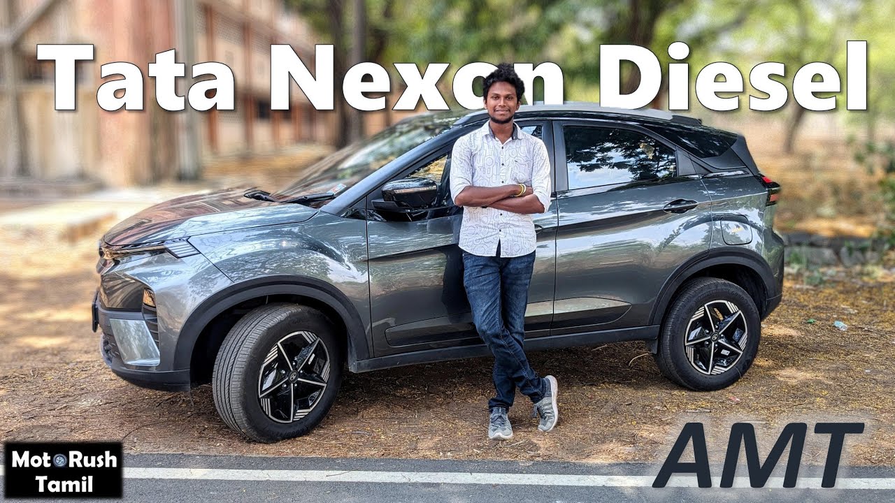 Tata Nexon Diesel AMT - Diesel is Good But Go For Manual | MotoRush Tamil