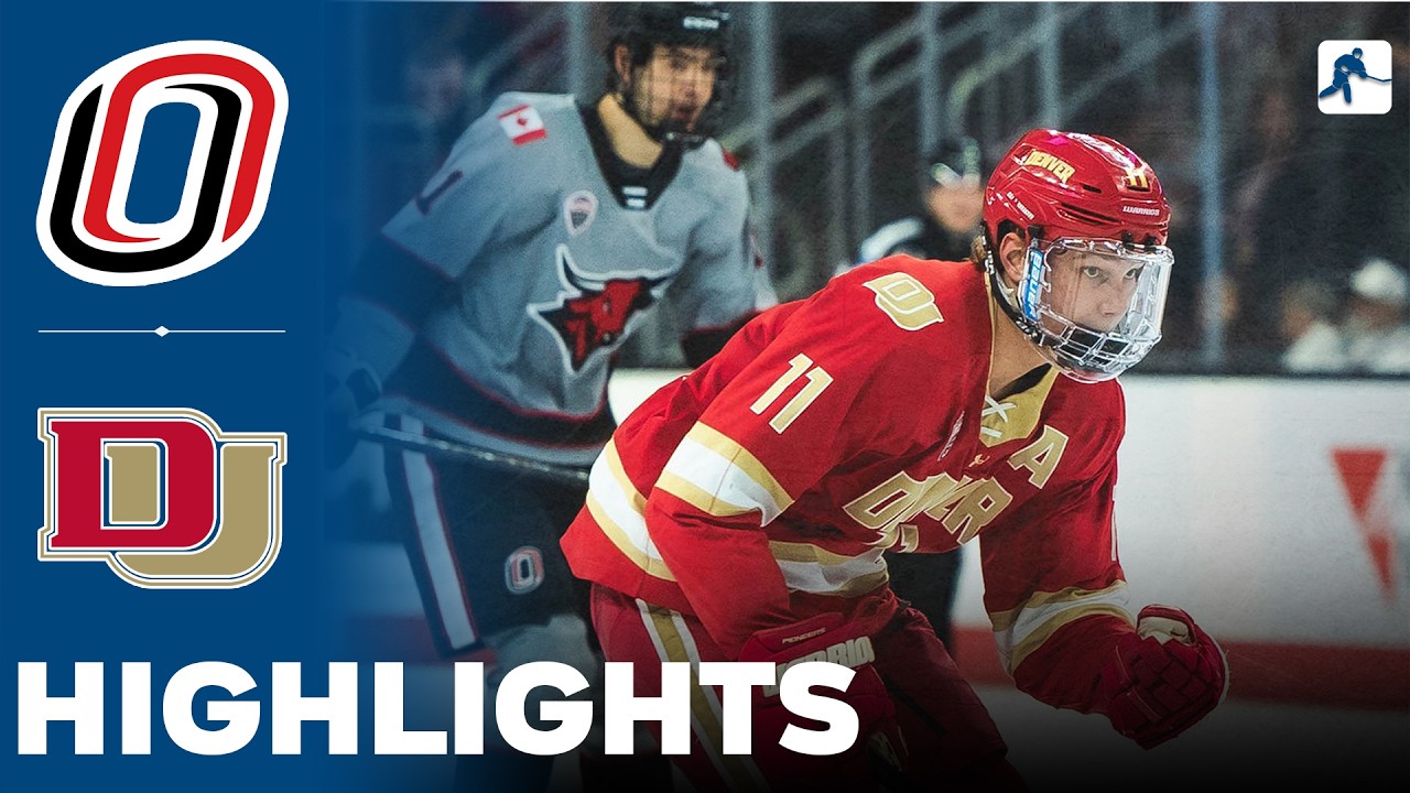 Omaha vs Denver | NCAA College Hockey | Highlights - February 14, 2026