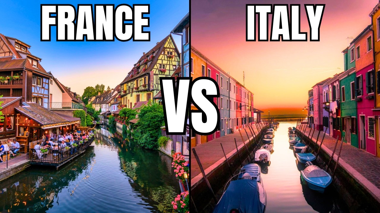 FRANCE VS ITALY: Which is Better? | The Ultimate Europe Travel Guide