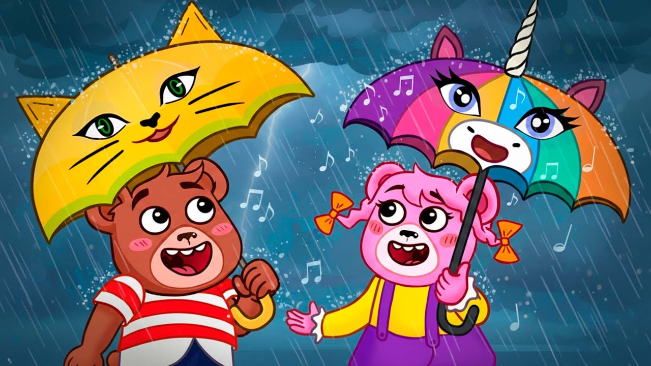 Rain Rain Go Away – Clouds and Sunshine | BabyBoo Kids Songs & Nursery Rhymes