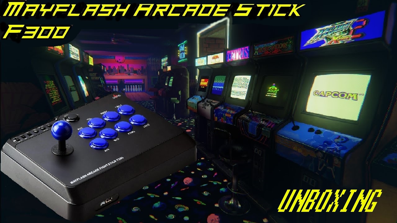 Unboxing Mayflash Arcade FightStick F300 [HD 720p]