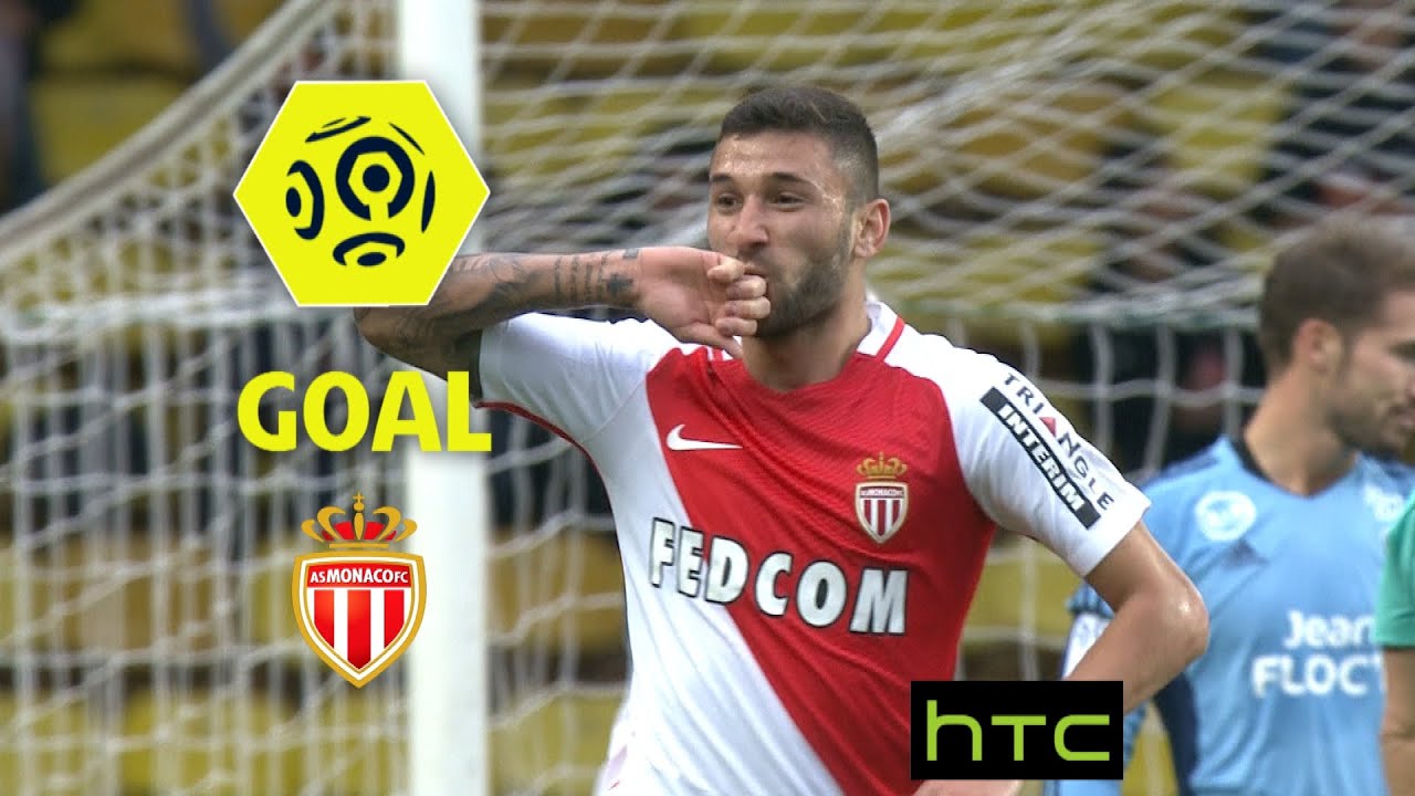 Goal Gabriel BOSCHILIA (24') / AS Monaco - FC Lorient (4-0)/ 2016-17