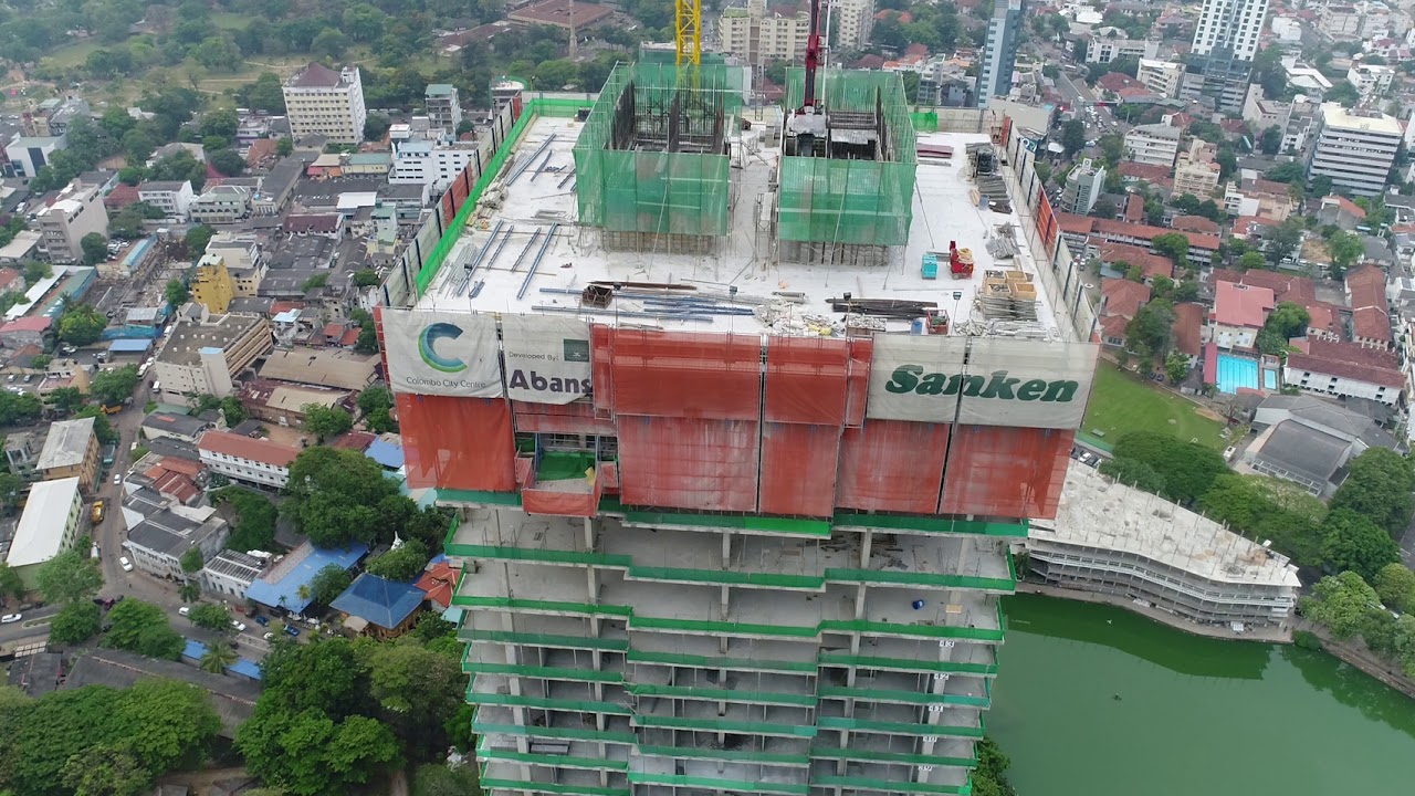 Colombo City Center - Structure Completion by Sanken Construction