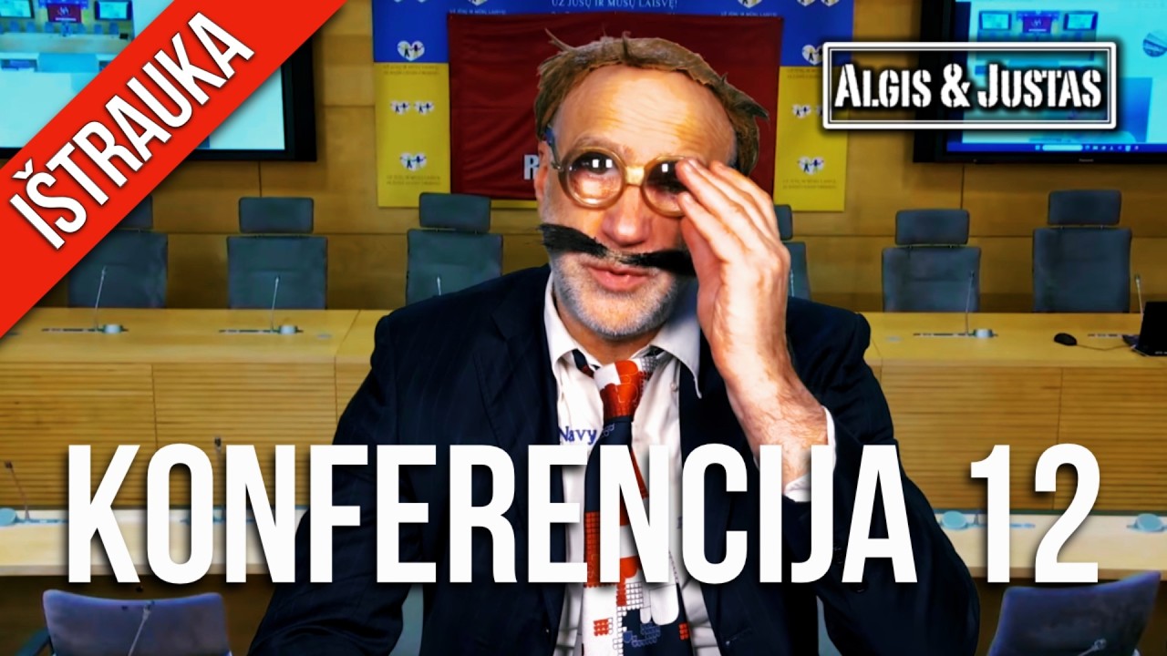 Algis ir Justas: BRONIUS: Spaudos Konferencija Seime 12 TEASER