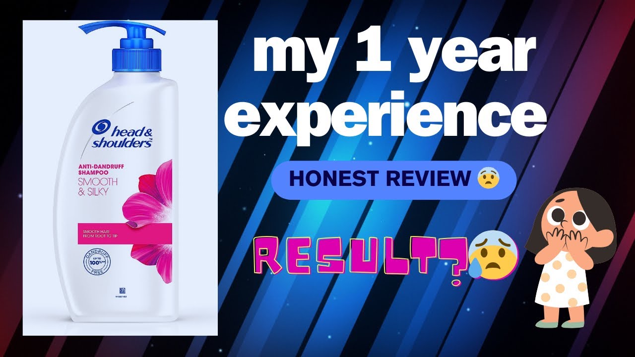 Head & Shoulders ANTI- DANDRUFF shampoo smooth & silky hairs full honest Review/ unsponsored review.