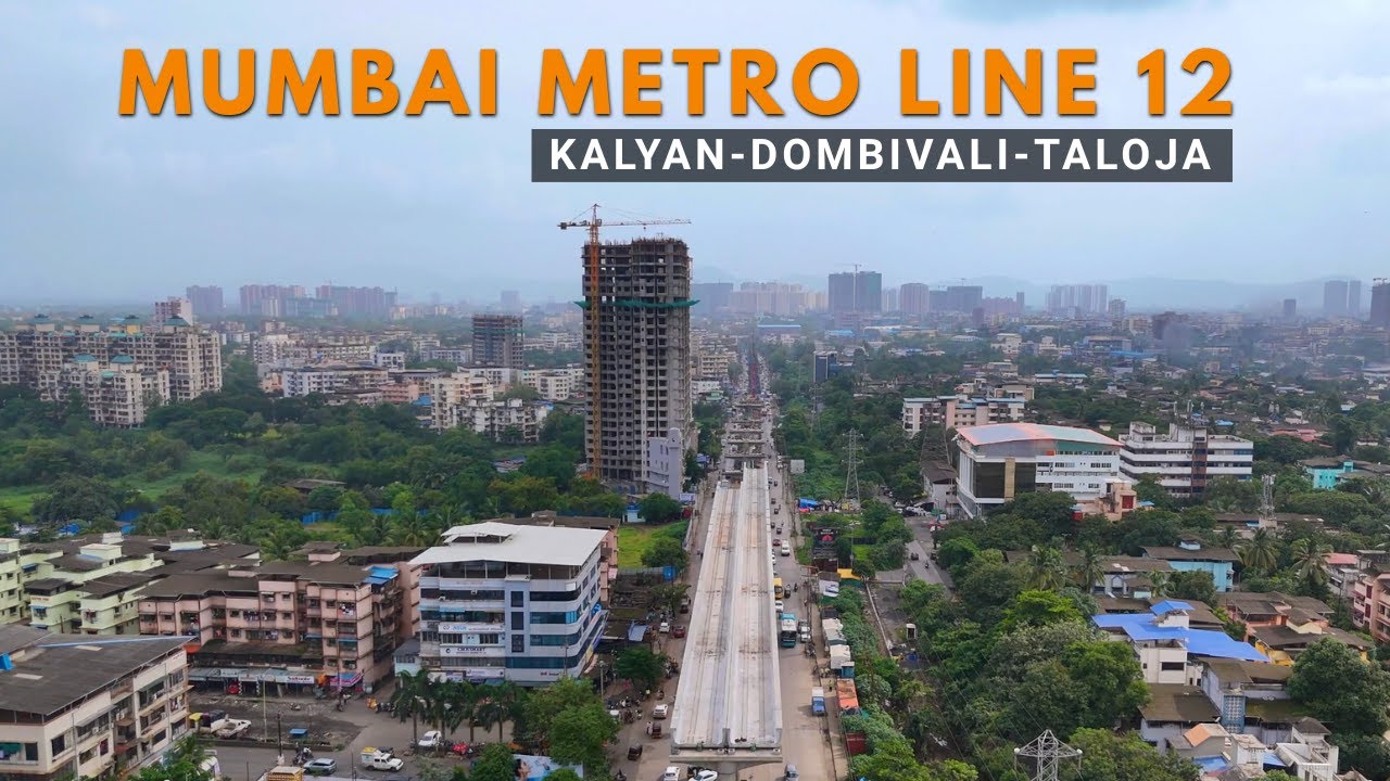 Mumbai Metro Line 12 Girder Launching Has Finally Started | Kalyan Taloja Metro Progress