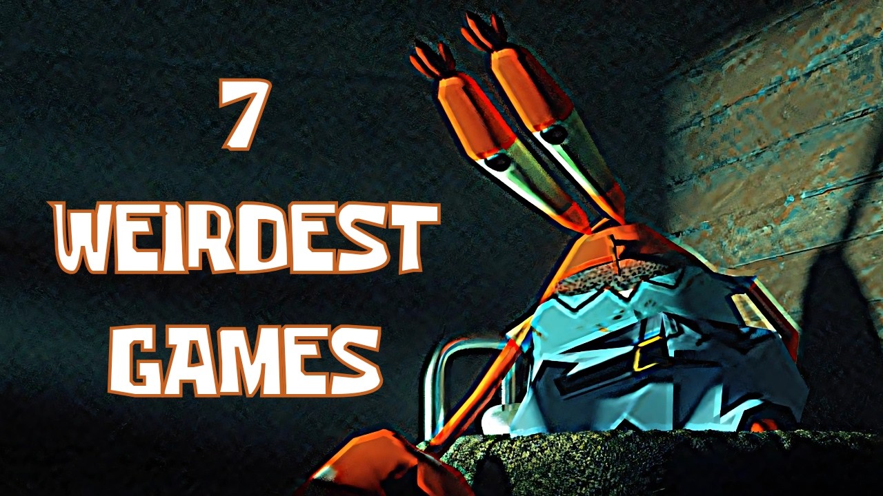 WEIRDEST SPONGEBOB Games You've NEVER HEARD OF