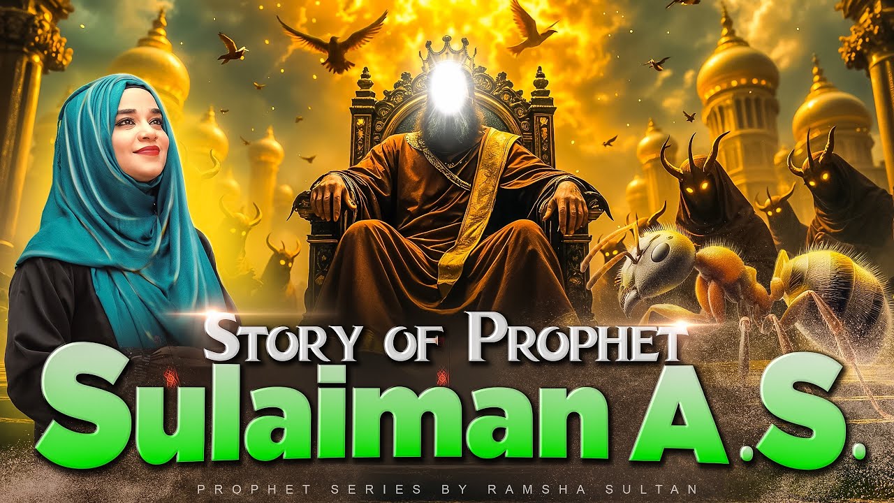 ИСТОРИЯ ПРОРОКА СУЛАЙМАНА (А.С.) на урду/хинди- РАМША СУЛТАН #prophetsstories ​⁠​⁠@ramshasultankhan