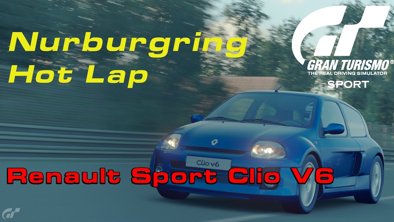Renault Clio Sport V6 24V Hot lap @ Nurburgring