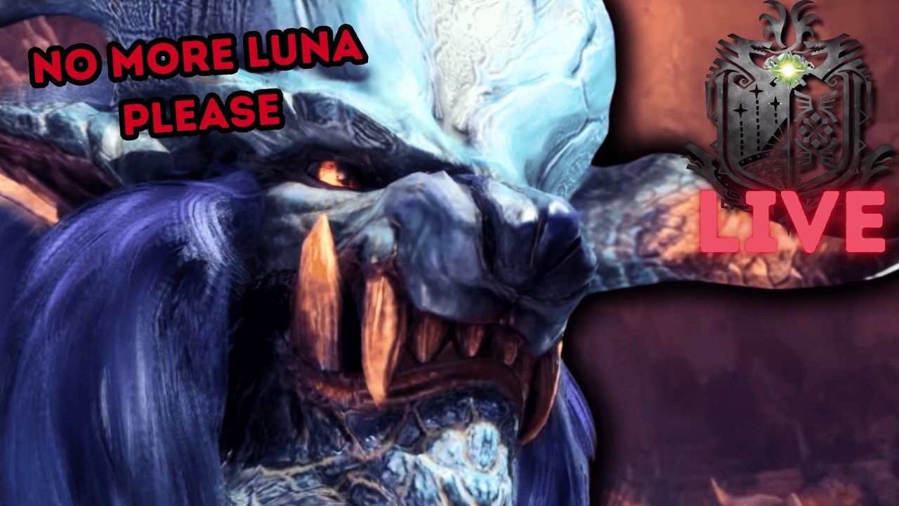 🔴Live - MHWorld 1400% Challenge Day 106 - No More Luna Please/HR Cleanup - Open PC Lobby ID in Chat