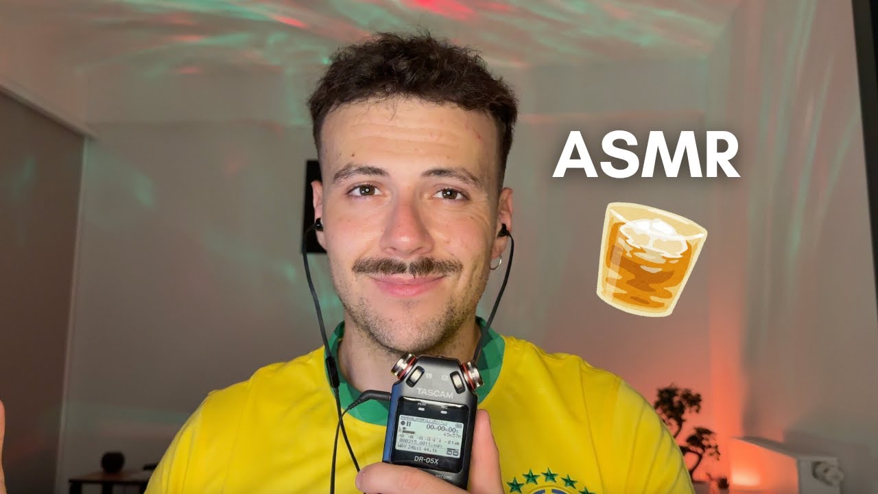 ASMR | Quiz sur le WHISKY avec le TASCAM 🥃😴
