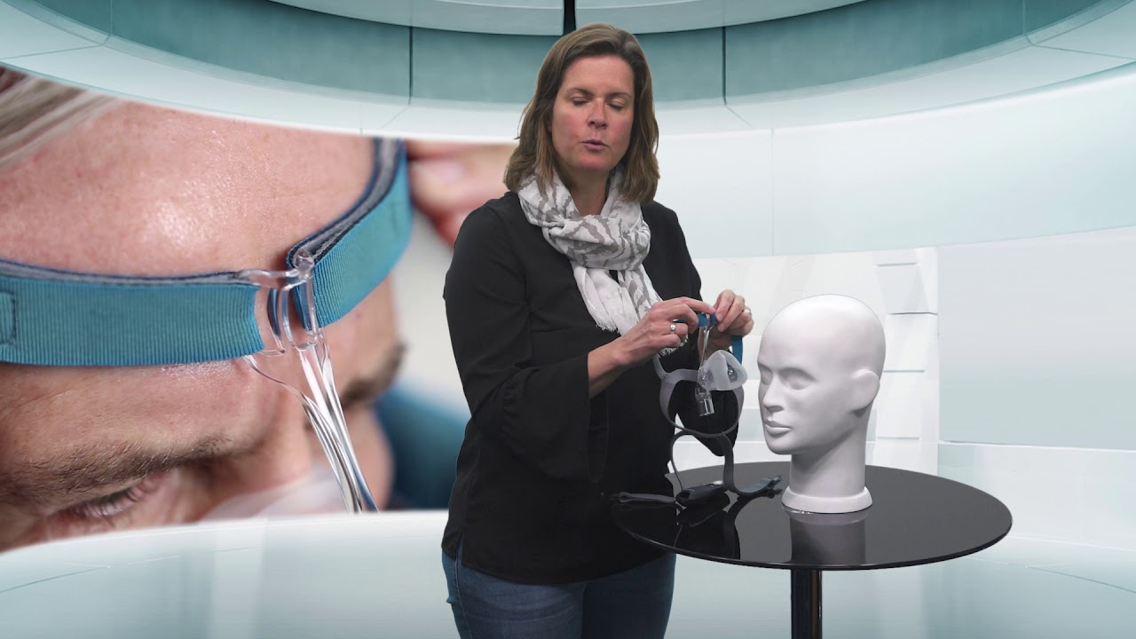 Umgang mit der CPAP-Maske