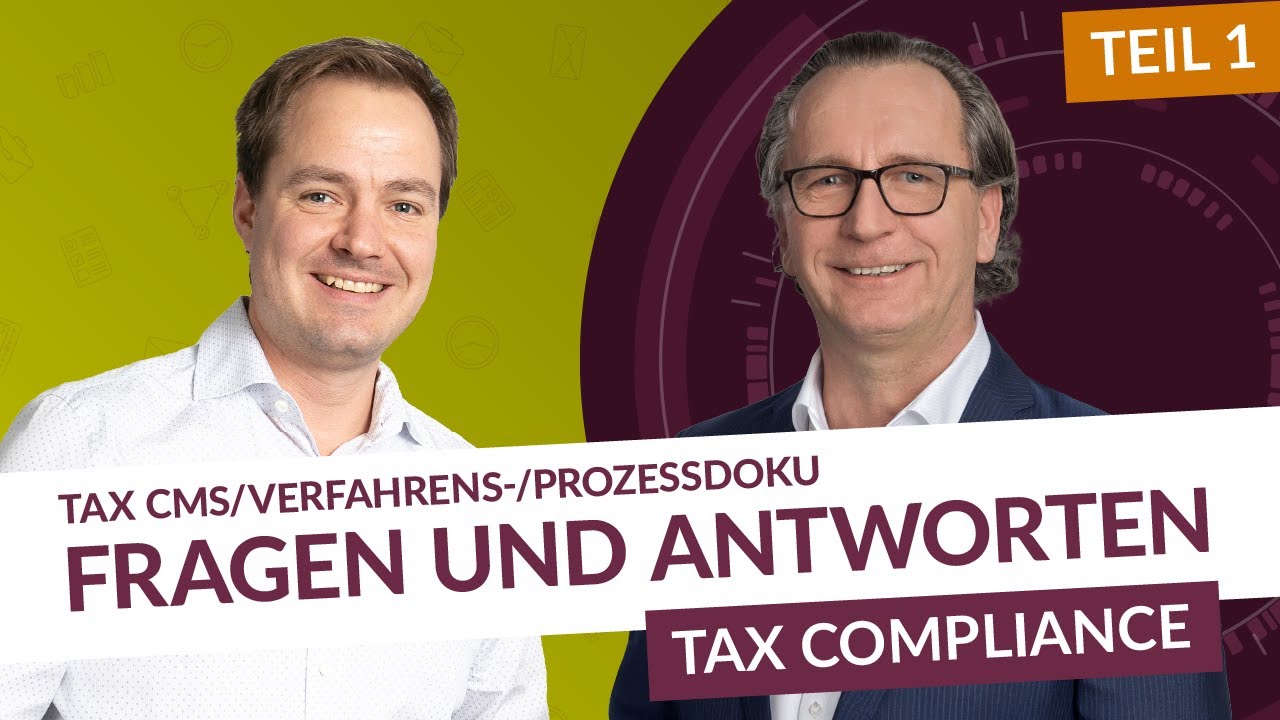 TCMS und Verfahrens-/Prozessdokumentation: F.A.Q. Teil 1 mit Torsten Stockem