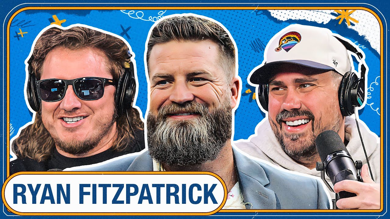 AARON RODGERS IS ALL THE WAY BACK + TALKING TNF WITH RYAN FITZPATRICK