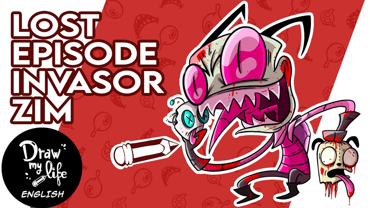 INVADER ZIM - The LOST EPISODE | Draw My Life ENG