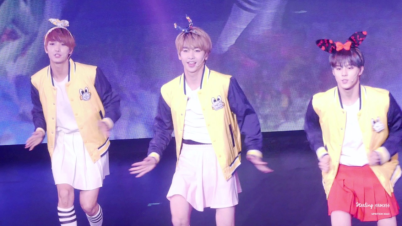 161030 UP10TION 1st fanmeeting HONEYMOON 샤오 - CHEER UP