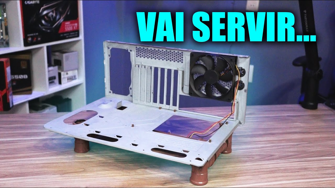 CRIEI UMA BANCADA DE TESTE DE HARDWARE CASEIRA