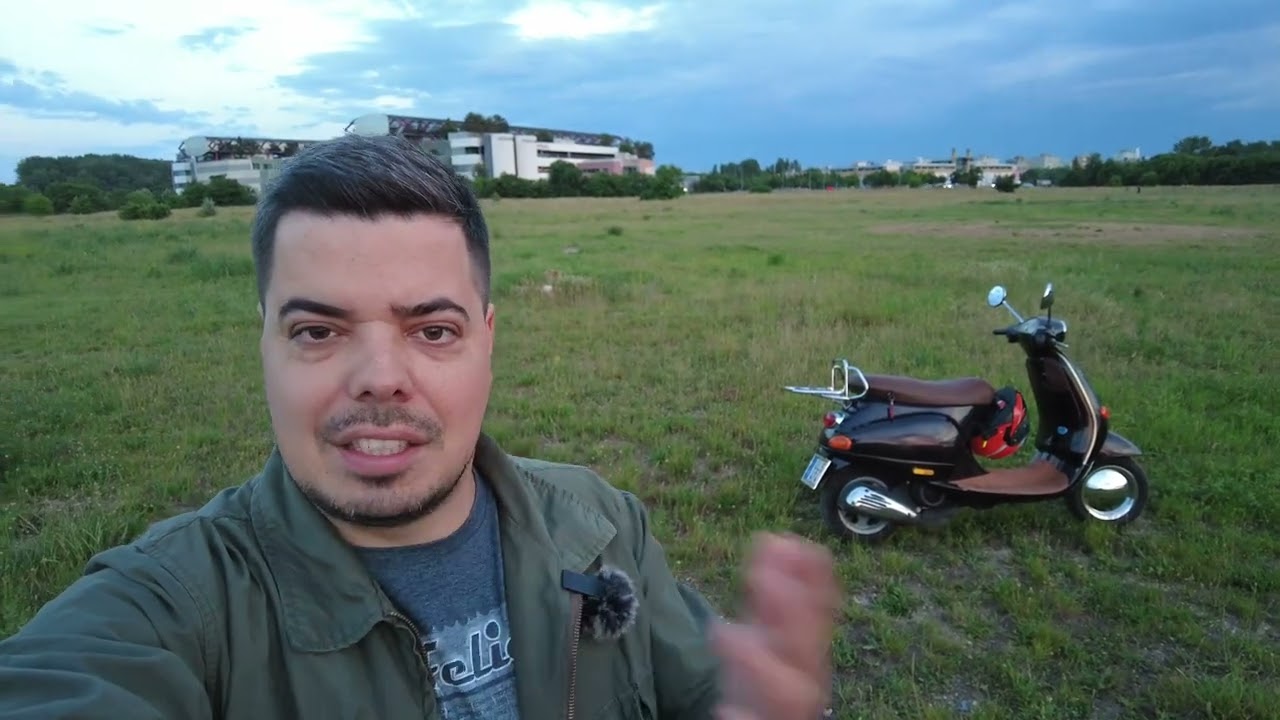 Az első két hét a 150-es Vespa ET4-el