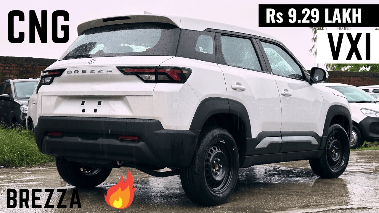 New Maruti Suzuki Brezza Facelift VXI CNG Variant - On-Road Price, Features, Interiors | Brezza VXI