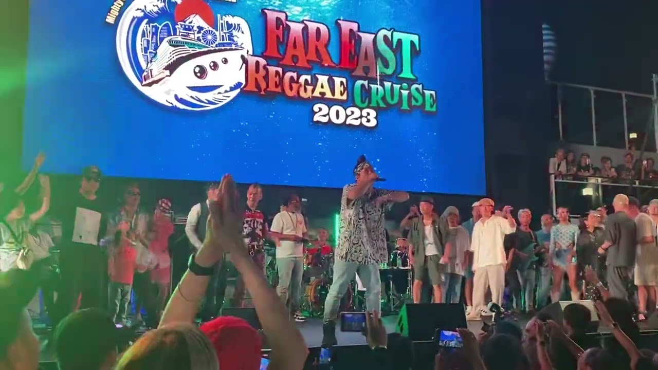 fareastreggaecruise ラスト!!ラバダブ全員集合