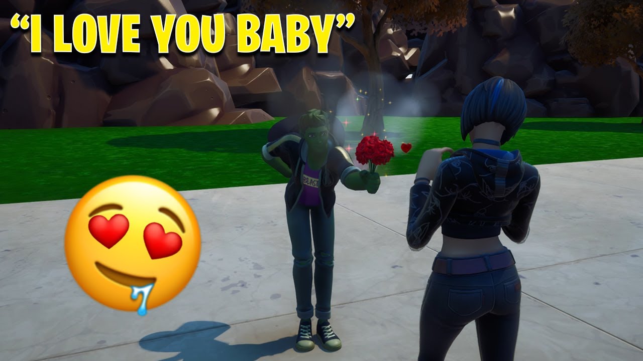 Fortnite Roleplay BEAST BOY AND RAVEN FALL IN LOVE
