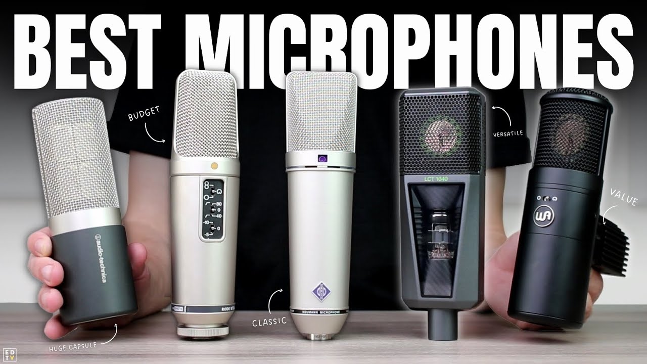 ЛУЧШИЕ МИКРОФОНЫ ДЛЯ ВОКАЛА (2023) — Neumann, Rode, Lewitt, Warm Audio, Shure и Audio Technica