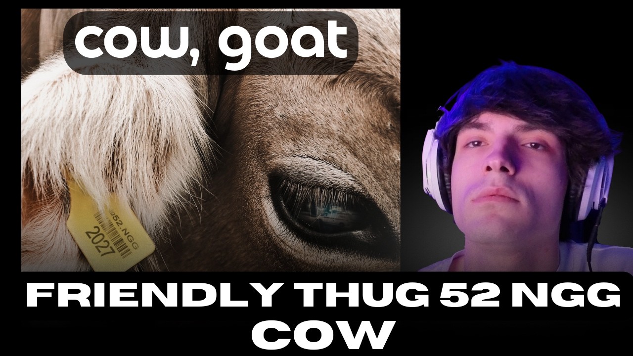 РЕАКЦИЯ НА FRIENDLY THUG 52 NGG - COW | ОБХОД ЦЕНЗУРЫ?