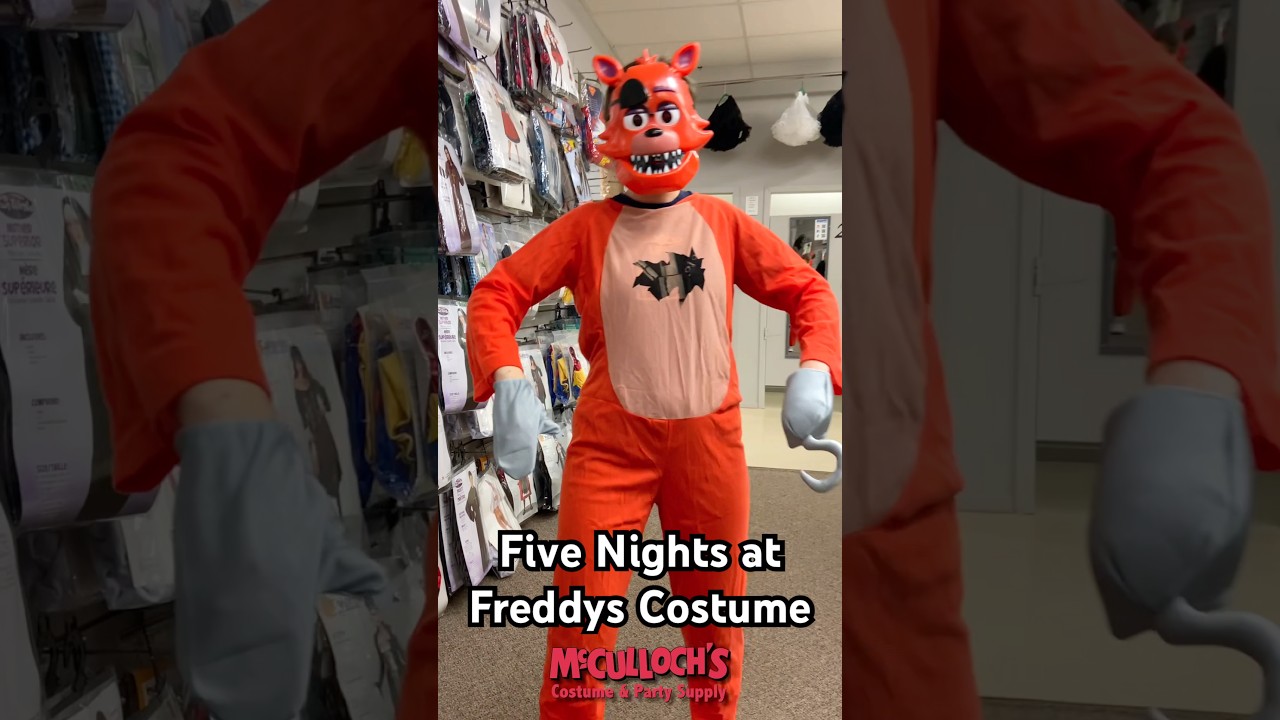 Five Nights at Freddys Costume. #shortvideo #costume #short
