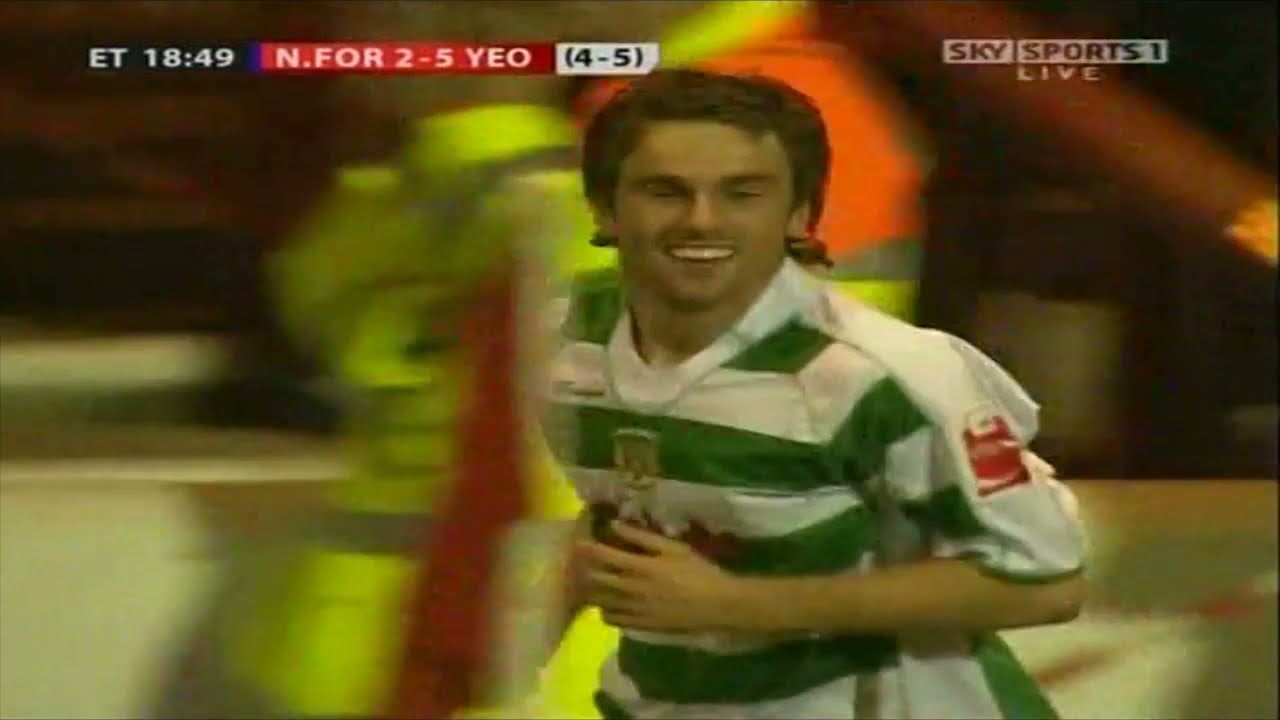 Arron Davies scores decisive goals in Yeovil playoff win over Forest - 2006/07